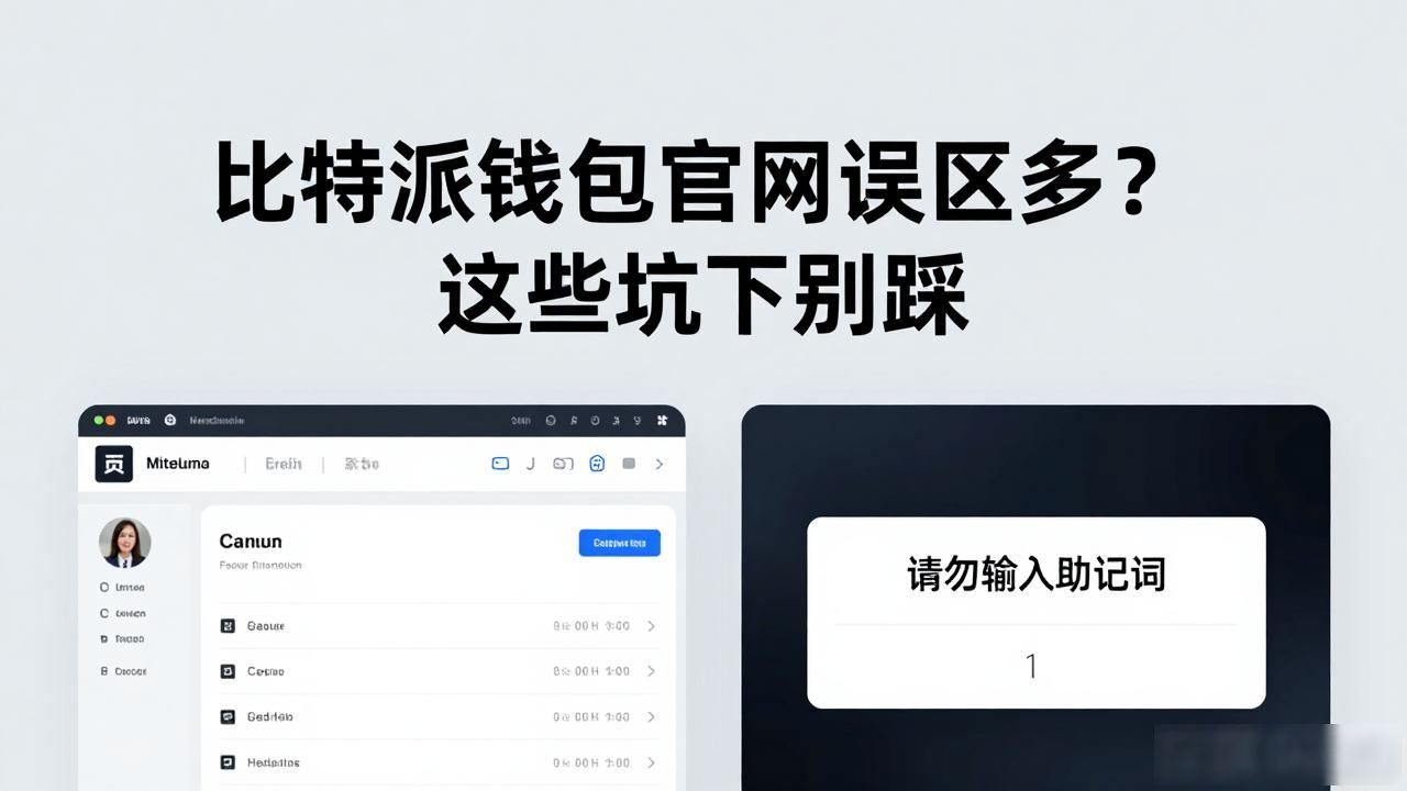 比特派钱包官网安全使用_比特派钱包官方网的常见误区与纠正措施_助记词正确保管方法