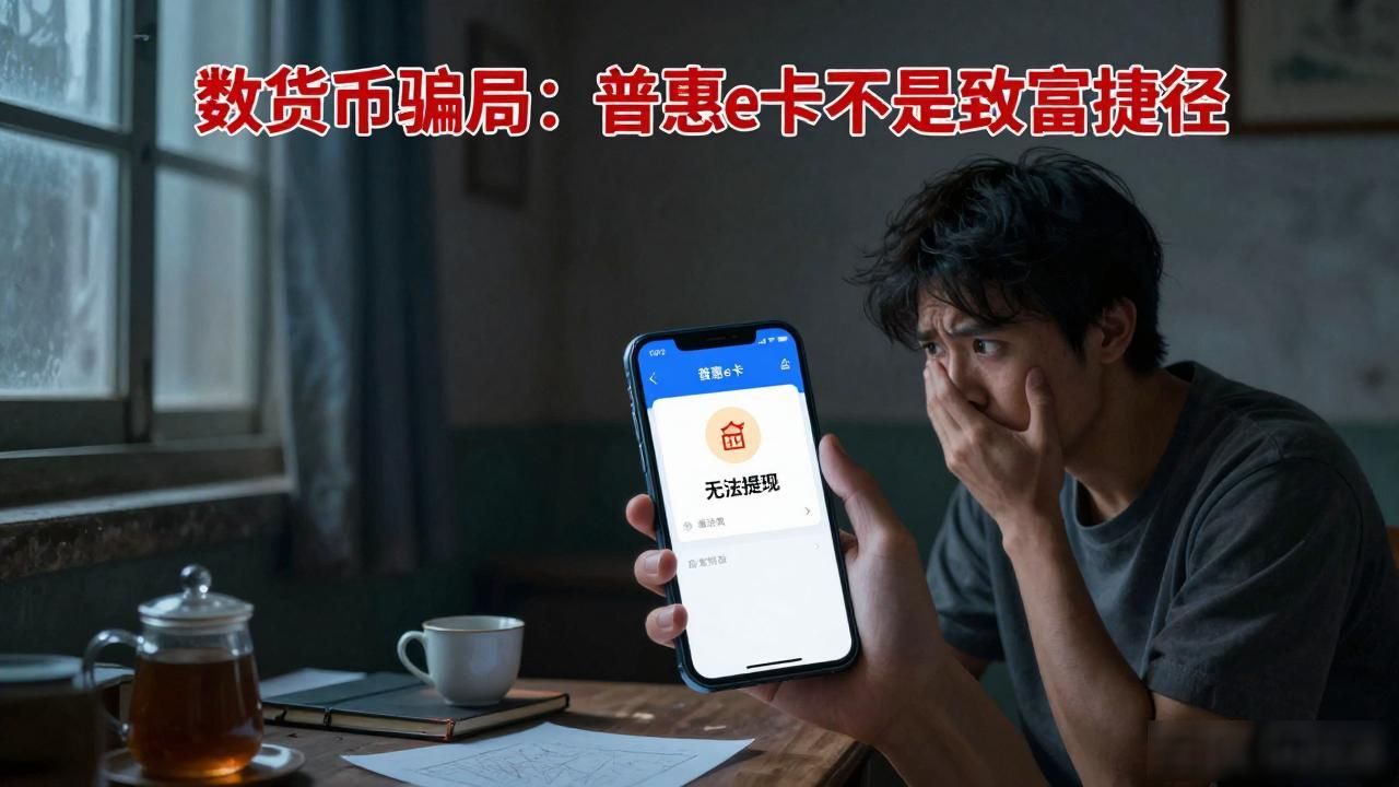 数字货币骗局普惠e卡_金融安全 数字货币骗局 普惠e卡骗局