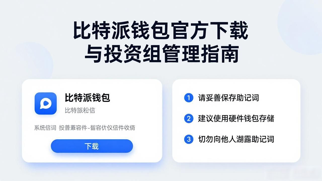 安全高效的数字资产管理工具_比特派钱包的获取与使用_如何通过比特派钱包官方下载进行投资组合管理？