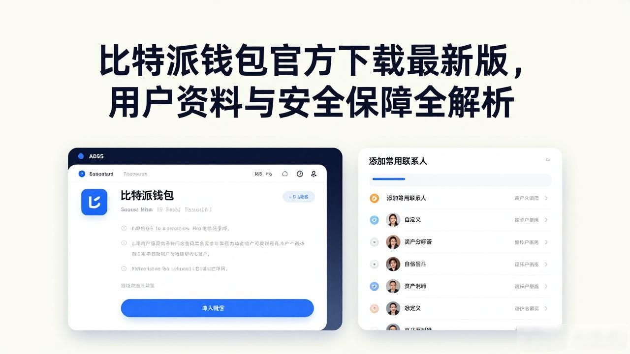 比特派钱包官方下载渠道_比特派钱包app官方下载最新版本的用户资料与安全性_比特派钱包个人资料管理