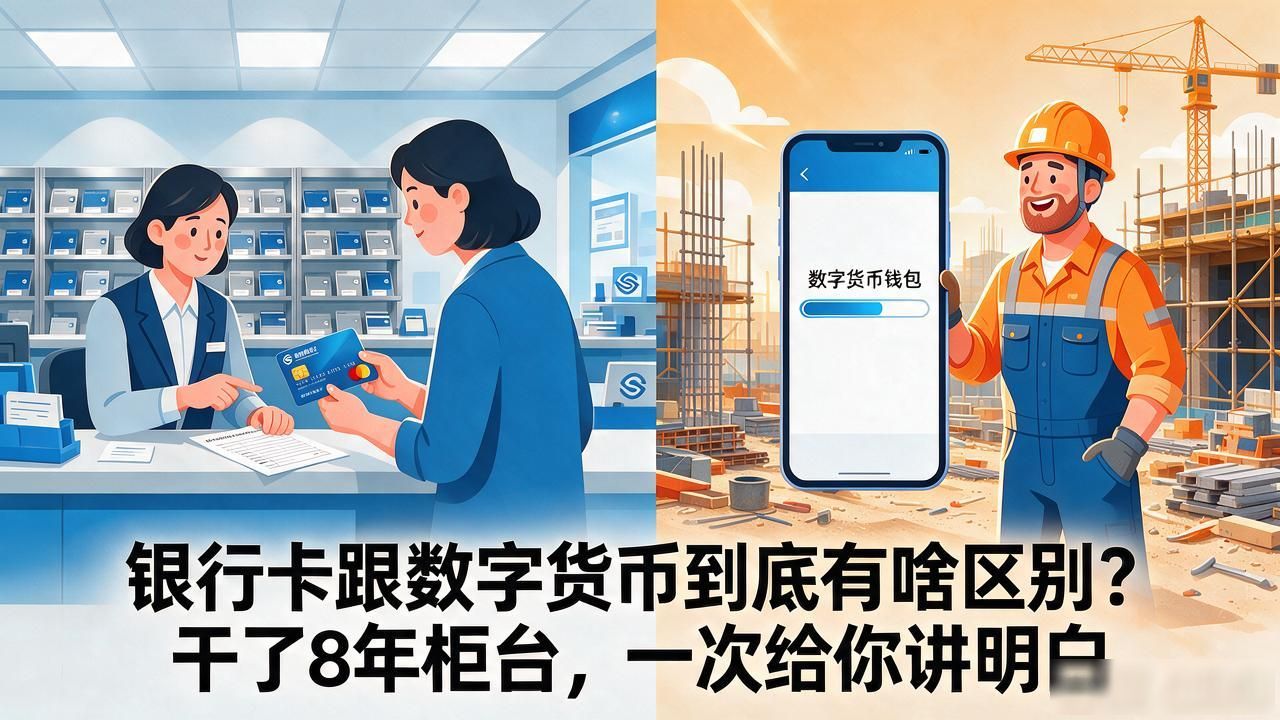 数字人民币开户流程_数字货币与银行卡区别_银行卡与数字货币区别