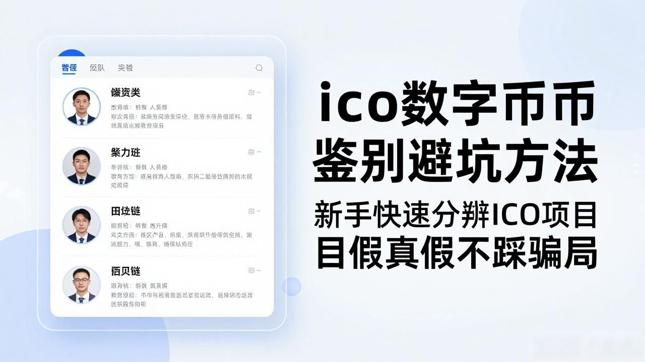 ICO项目避坑指南_ico数字货币鉴别_辨别ICO项目真伪