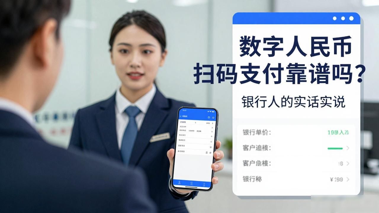 数字人民币扫码支付优势_数字货币扫码支付好吗_数字货币便捷安全分析