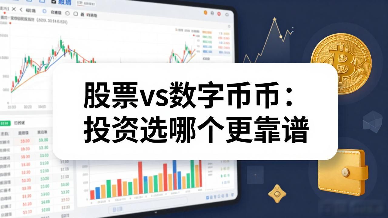 股票与数字货币之争_股票和数字货币的底层逻辑差异_普通人投资股票和数字货币该怎么选