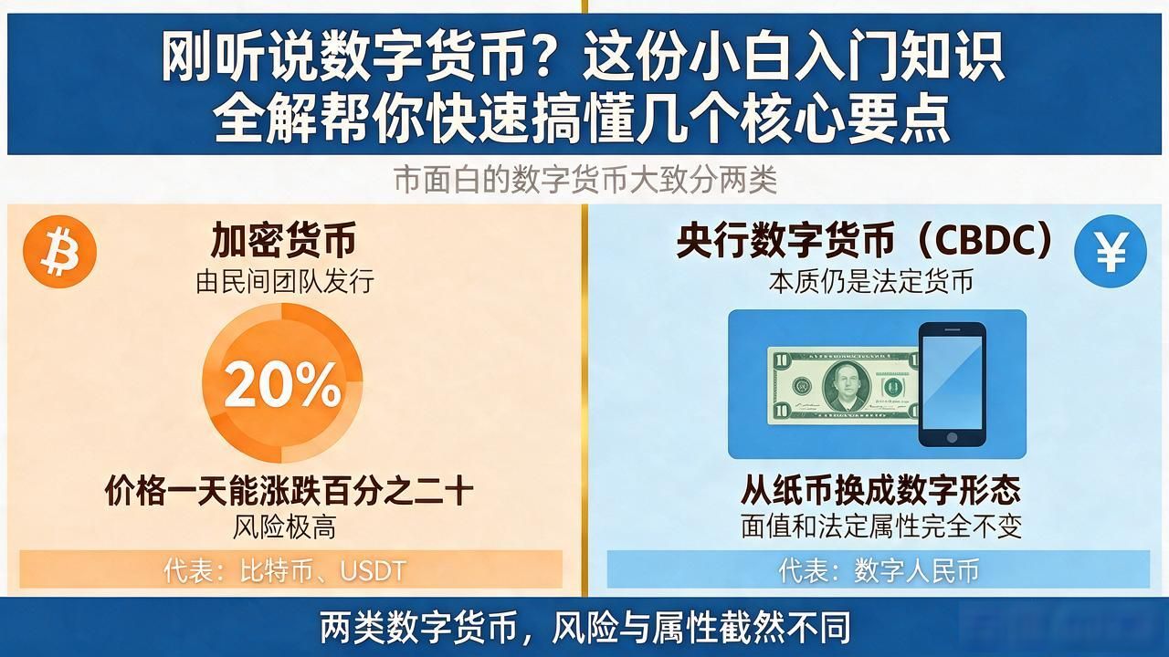 比特币与央行数字货币区别_数字货币小知识大全_数字货币底层逻辑区块链是什么