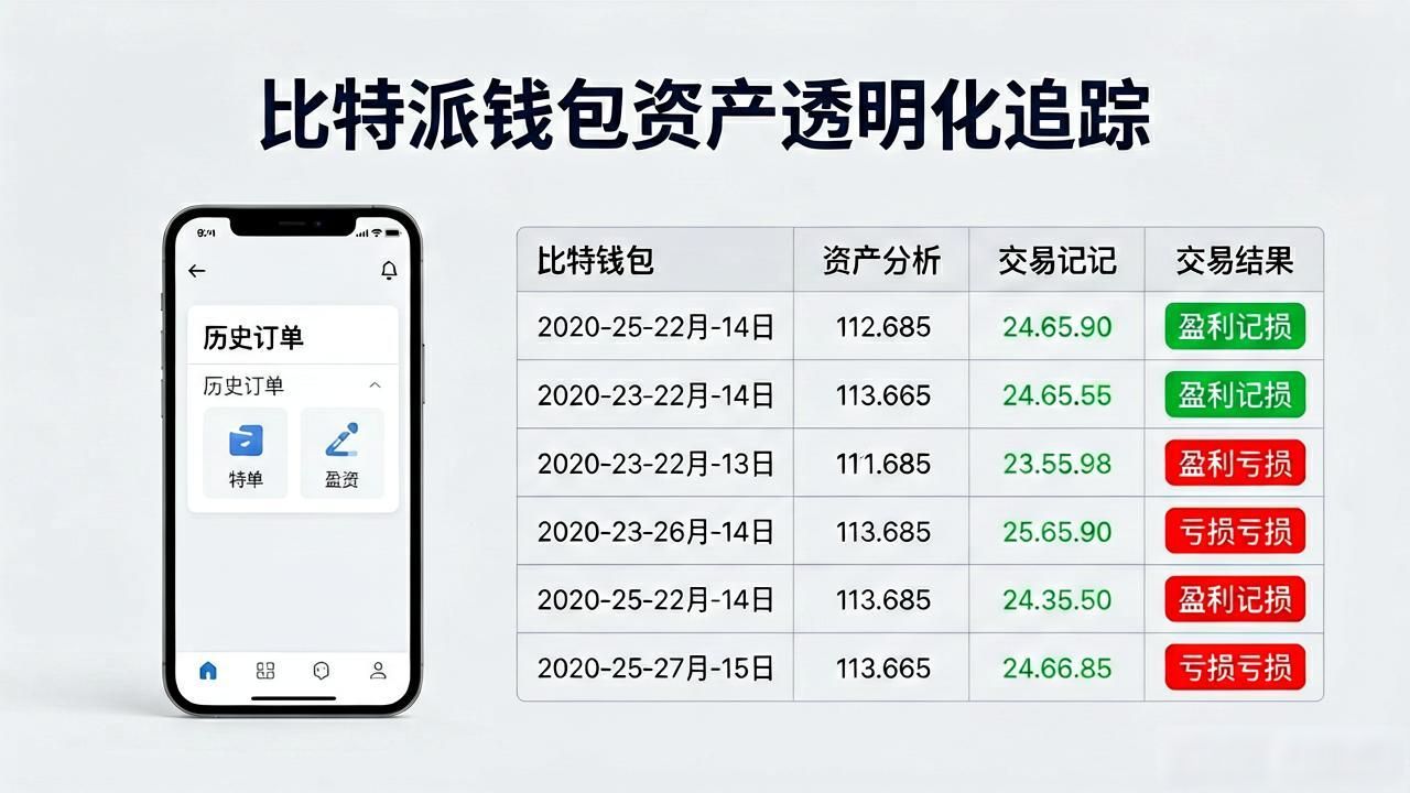 比特派钱包资产透明度管理_比特派钱包交易记录分析_如何在比特派钱包中进行资产分析?