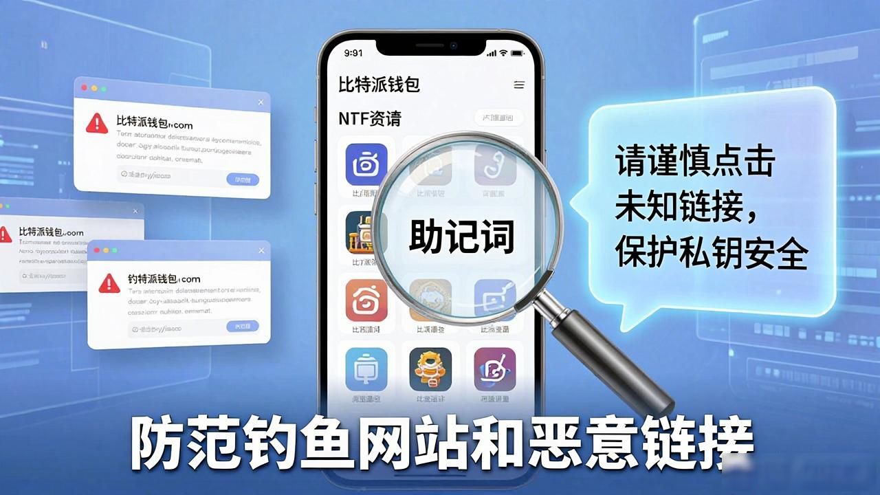 如何在手机比特派钱包中安全存储NFT资产?_比特派钱包助记词保管方法_NFT手机钱包安全存储