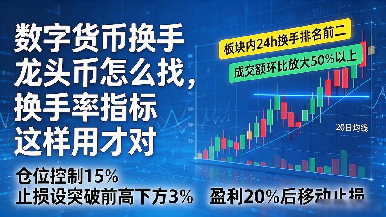 换手龙头币交易策略_换手率异动中小市值币_数字货币换手龙