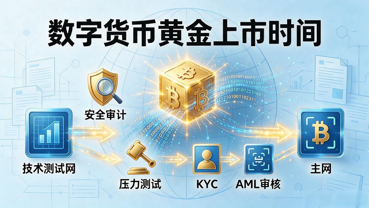 数字货币黄金上市节点 数字货币黄金发行主体合规要求 数字货币黄金储备证明审计要求_数字货币黄金上市时间