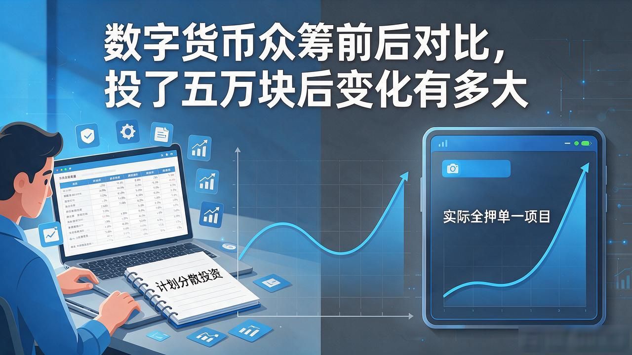 数字货币众筹前后对比_高收益投资陷阱_数字货币众筹平台风险