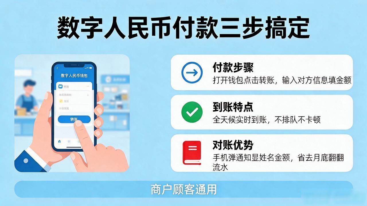 人民数字货币如何付款_数字人民币转账攻略_数字人民币商户收款操作