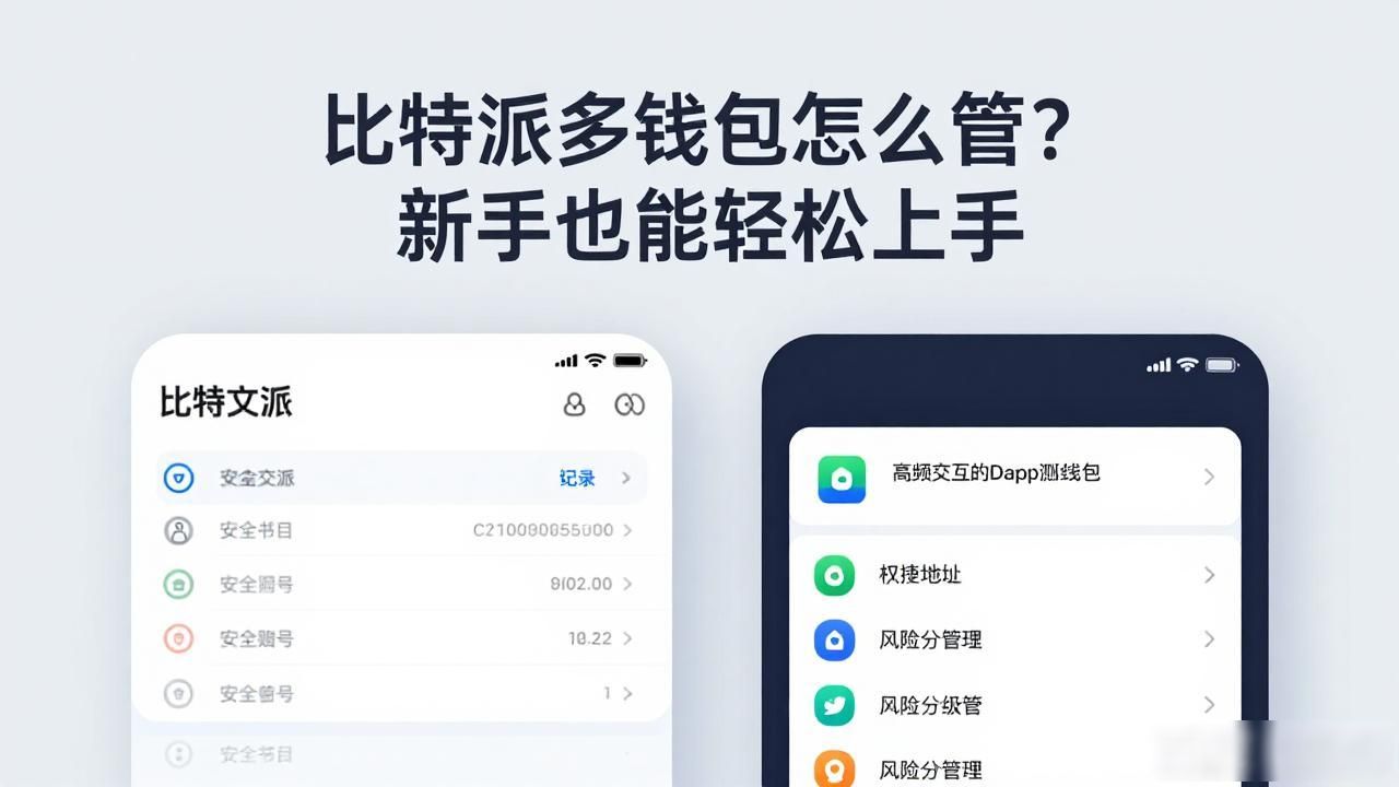 管理比特派多钱包_分散存放助记词策略_如何有效管理比特派官网中的多个钱包?