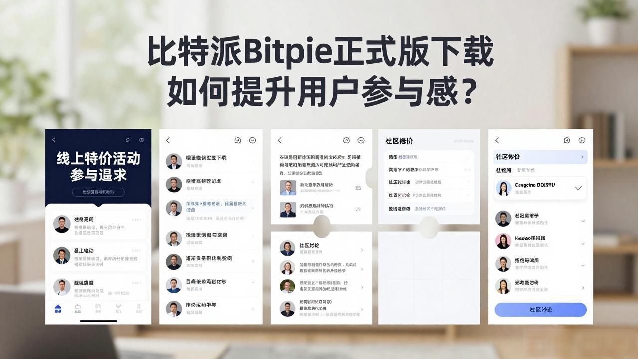 比特派Bitpie正式版下载用户体验优化_激励机制设计提升用户参与感_如何在比特派Bitpie正式版下载中提升参与感