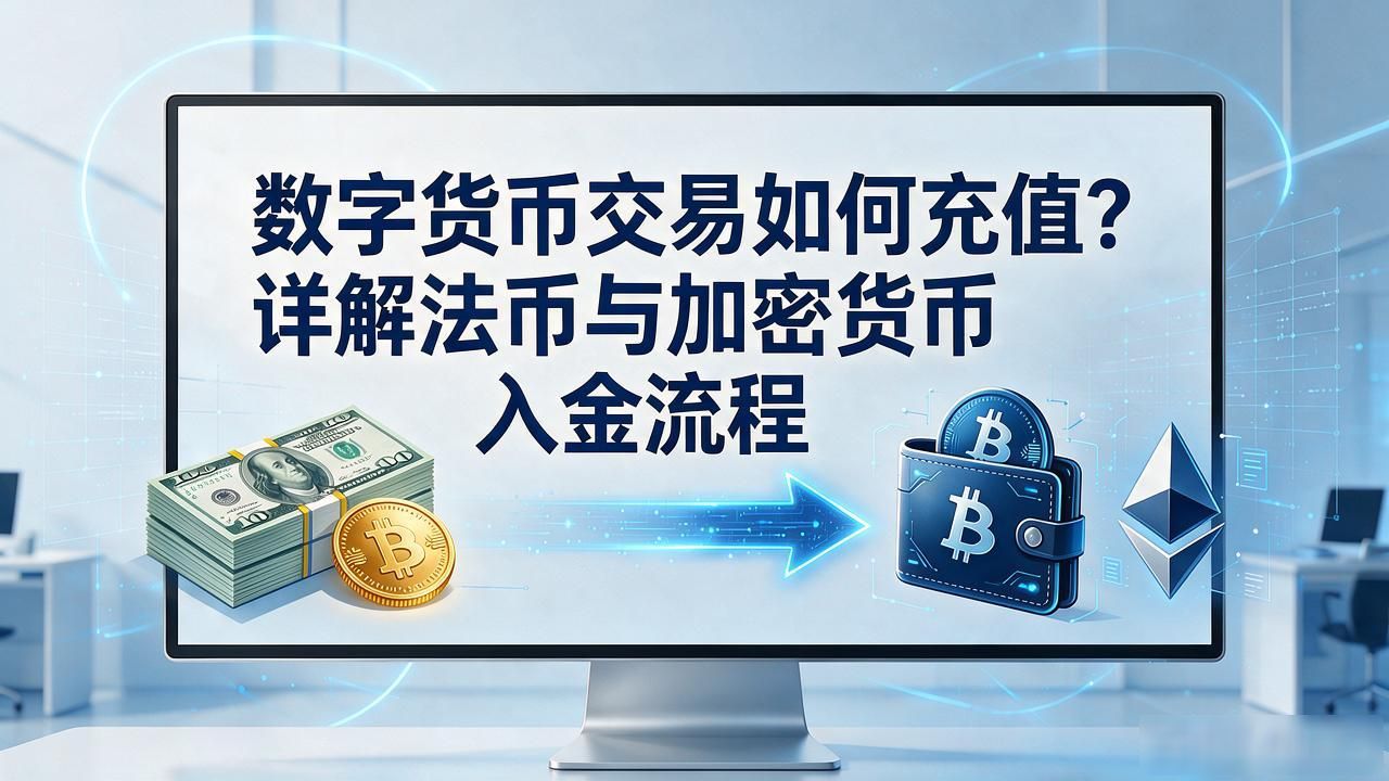 数字货币交易平台法币充值方式_数字货币加密货币充值操作流程_数字货币交易如何充值