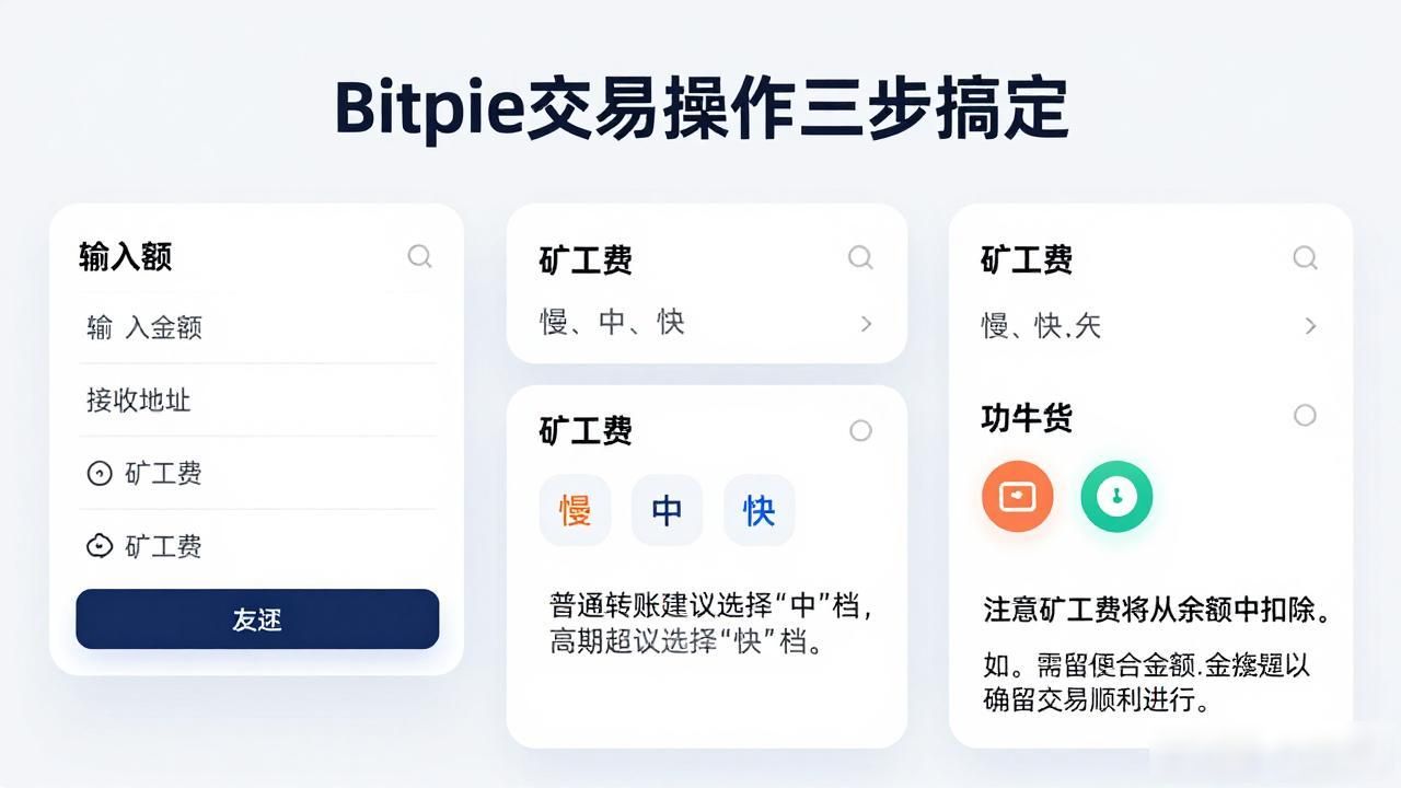 Bitpie钱包资产转账操作_确认收款地址前几位字符_如何在Bitpie钱包中快速实现交易操作？