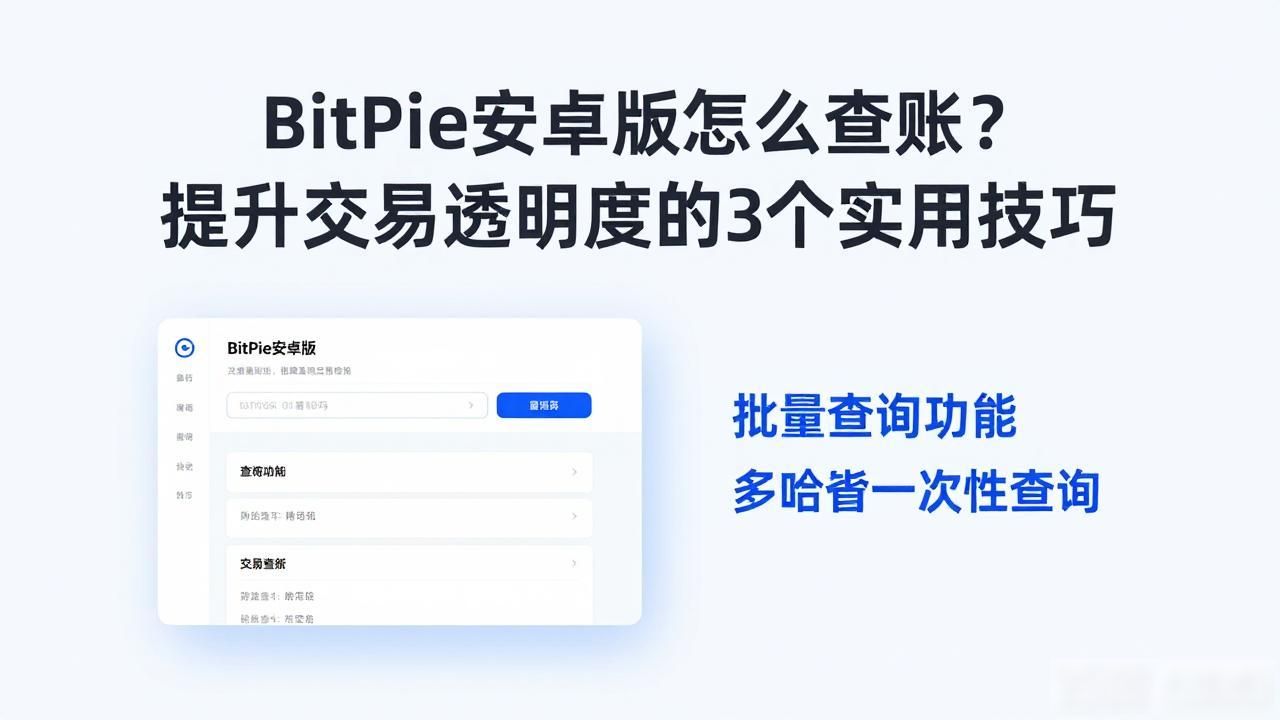 BitPie地址标签功能使用_使用 BitPie 安卓版提升交易透明度的技巧_BitPie安卓版交易记录查看