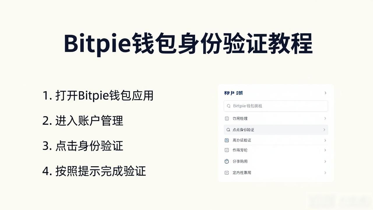 如何在Bitpie钱包app官网完成身份验证_Bitpie钱包注册认证流程_Bitpie钱包初级认证与高级认证步骤