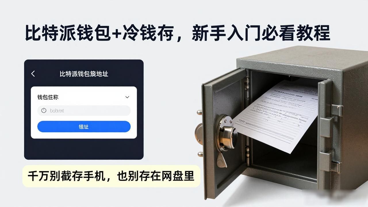 比特派钱包与冷钱包的用户教育_冷钱包存放私钥的重要性_比特派钱包与冷钱包搭配