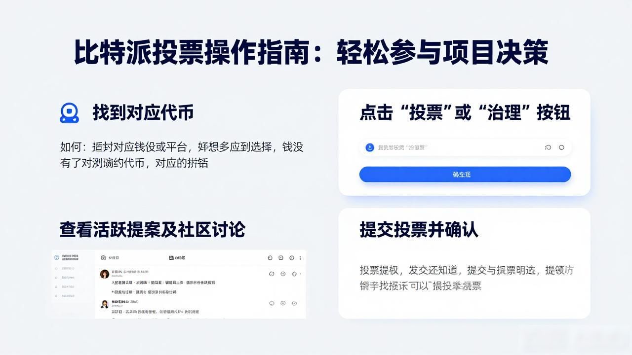 比特派钱包区块链治理投票入口_比特派App参与项目投票规则_如何在比特派Bitpie使用教程中参与投票